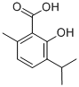 CAS#: 548-51-6, 2-Hydroxy-3-Isopropyl-6-Methylbenzoic Acid
