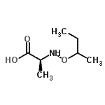CAS 登录号：54837-12-6， N-仲-丁氧基-L-丙氨酸