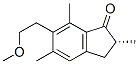 CAS 登录号:54854-89-6, (R)-2,3-二氢-6-(2-甲氧基乙基)-2,5,7-三甲基-1H-茚-1-酮