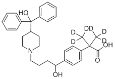 CAS#: 548783-71-7, Fexofenadine-D6