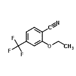 CAS 登录号：548785-17-7， 2-乙氧基-4-(三氟甲基)苯甲腈