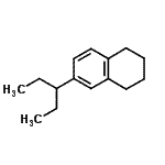 CAS 登录号：54889-56-4， 6-(3-戊烷基)-1,2,3,4-四氢萘