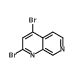 CAS 登录号：54920-77-3， 2,4-二溴-1,7-萘啶
