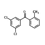 CAS#: 54941-71-8, (3,5-Dichlorophenyl)(2-Methylphenyl)Methanone
