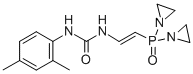 CAS 登录号：54948-25-3， 1-[2-[二(1-氮丙啶基)亚膦酰]乙烯基]-3-(2,4-二甲苯基)脲