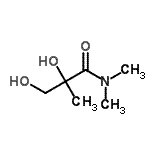 CAS 登录号：549504-33-8， 2,3-二羟基-N,N,2-三甲基丙酰胺
