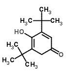 CAS 登录号：54965-43-4， 4-羟基-3,5-二(2-甲基-2-丙基)-2,4-环己二烯-1-酮