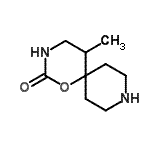 CAS 登录号：54981-12-3， 5-甲基-1-氧杂-3,9-二氮杂螺[5.5]十一烷-2-酮