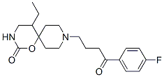 CAS 登录号：54981-17-8， 5-乙基-9-[3-(4-氟苯甲酰)丙基]-1-氧杂-3,9-二氮杂螺[5.5]十一烷-2-酮