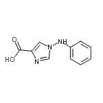 CAS 登录号：549888-05-3， 1-苯胺基-1H-咪唑-4-羧酸