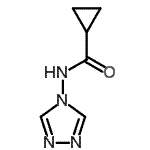 CAS 登录号：550299-57-5， N-(4H-1,2,4-三唑-4-基)环丙烷甲酰胺