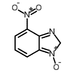 CAS 登录号：550301-42-3， 4-硝基-2H-苯并咪唑1-氧化物