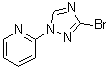 CAS 登录号：550363-95-6， 2-(3-溴-1H-1,2,4-三唑-1-基)吡啶