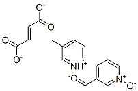 CAS 登录号:55038-36-3, 二(3-甲基吡啶鎓)富马酸盐 1,1'-二氧化物