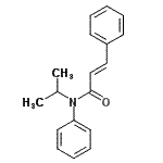 CAS 登录号：55044-37-6， (2E)-N-异丙基-N,3-二苯基丙烯酰胺