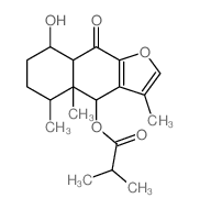 CAS 登录号：55050-48-1， [(4S)-4,4a,5,6,7,8,8aalpha,9-八氢-8alpha-羟基-3,4abeta,5-三甲基-9-氧代萘并[2,3-b]呋喃-4beta-基] 2-甲基丙酸酯
