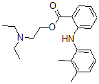 CAS 登录号:55098-70-9, 甲芬那酸二乙基氨基乙基酯