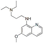 CAS 登录号:551-01-9, 6-甲氧基-8-(3-二乙基氨基丙基氨基)喹啉
