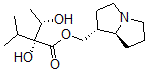 CAS 登录号：551-57-5， (2S,3S)-2,3-二羟基-2-异丙基丁酸 [(1R,7aalpha)-六氢-1H-吡咯里嗪-1-基]甲基酯