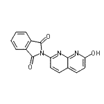 CAS 登录号:55112-41-9, 2-(7-氧代-1,7-二氢-1,8-萘啶-2-基)-1H-异吲哚-1,3(2H)-二酮