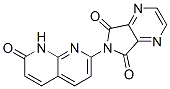 CAS 登录号：55112-94-2， 6-(7,8-二氢-7-氧代-1,8-萘啶-2-基)-5H-吡咯并[3,4-b]吡嗪-5,7(6H)-二酮