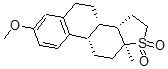CAS 登录号：55122-81-1， 17-硫杂-3-甲氧基-8 alpha,14 beta-雌甾-1,3,5(10)-三烯-17-二氧化物