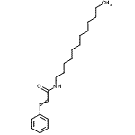CAS 登录号：55125-24-1， N-十二烷基-3-苯基丙烯酰胺