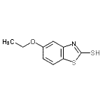 CAS 登录号：55129-92-5， 5-乙氧基-1,3-苯并噻唑-2(3H)-硫酮