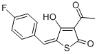 CAS#: 5518-90-1, 3-Acetyl-5-(4-Fluorobenzylidene)-4-Hydroxy-2(5H)-Thiophenone