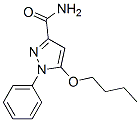 CAS#: 55228-44-9, 5-Butoxy-1-Phenyl-1H-Pyrazole-3-Carboxamide
