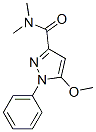 CAS#: 55228-52-9, N,N-Dimethyl-5-Methoxy-1-Phenyl-1H-Pyrazole-3-Carboxamide