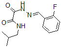 CAS 登录号：5524-25-4， N-[(2-氟苯基)亚甲基氨基]-N-(2-甲基丙基)草酰胺