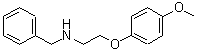 CAS 登录号：55247-60-4， N-苄基-2-(4-甲氧基苯氧基)乙胺