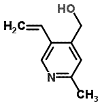 CAS 登录号：55273-52-4， (2-甲基-5-乙烯基-4-吡啶基)甲醇