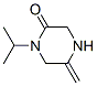 CAS 登录号：55290-78-3， 1-(1-甲基乙基)-2,5-哌嗪二酮