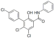 CAS 登录号:55299-09-7, 4',5,6-三氯-2-羟基-N-苯基-(1,1'-联苯)-3-甲酰胺