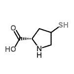 CAS 登录号：55309-60-9， 4-硫基-L-脯氨酸
