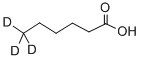 CAS#: 55320-69-9, Hexanoic-6,6,6-D3 Acid