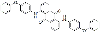 CAS 登录号：55345-44-3， 1,5-二[[4-(苯氧基)苯基]氨基]蒽-9,10-二酮
