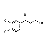 CAS 登录号：55366-27-3， 1-(3,4-二氯苯基)-1-丁酮