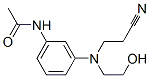 CAS 登录号：55379-84-5， N-[3-[(2-氰基乙基)(2-羟基乙基)氨基]苯基]-乙酰胺