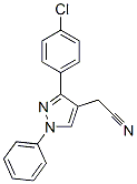 CAS#: 55432-07-0, 3-(4-Chlorophenyl)-1-Phenyl-1H-Pyrazole-4-Acetonitrile