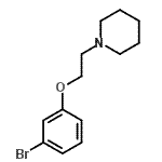 CAS#: 554430-68-1, 1-[2-(3-Bromophenoxy)Ethyl]Piperidine