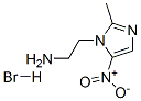 CAS 登录号：55455-38-4， 2-甲基-5-硝基-1H-咪唑-1-乙胺单氢溴酸盐