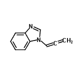 CAS 登录号：55475-63-3， 1-丙二烯基-1H-苯并咪唑