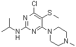 CAS 登录号:55477-19-5, 异丙哌嘧啶
