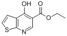CAS 登录号：55503-31-6， 4-羟基噻吩并[2,3-b]吡啶-5-羧酸乙酯