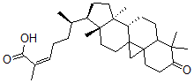 CAS 登录号：55511-14-3， (24Z)-3-氧代-9,19-环羊毛甾-24-烯-26-酸