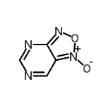 CAS 登录号：55557-46-5， [1,2,5]恶二唑并[3,4-d]嘧啶1-氧化物