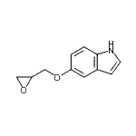 CAS 登录号：55581-26-5， 5-(2-环氧乙烷基甲氧基)-1H-吲哚